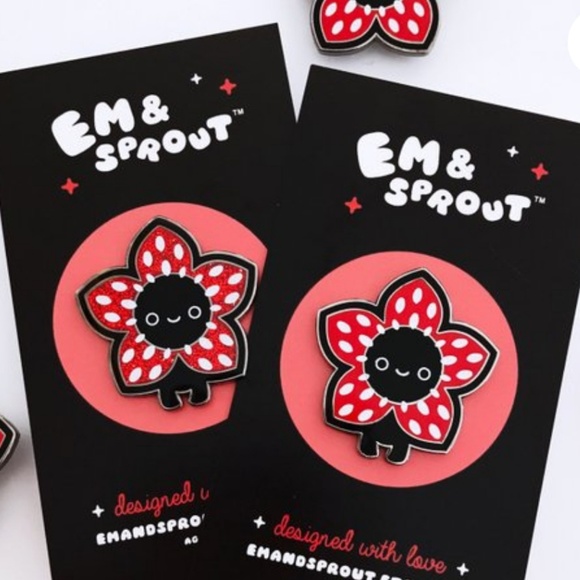 Accessories - Baby Kawaii Demogorgon Enamel Pin